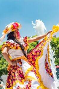 Mexican dancer.